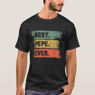 Mannen Retro Best Pepe Ever Mannen Vader's Da T-shirt