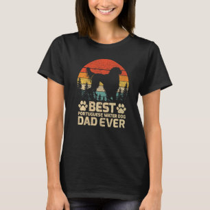 Mannen Retro beste Portugese vader ooit vader T-shirt