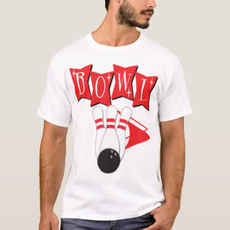 Mannen Retro Bowling Shirt