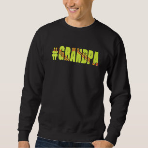 Mannen Retro Fathers Day Mannen Softball Grandpa S Trui
