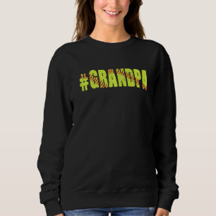 Mannen Retro Fathers Day Mannen Softball Grandpa S Trui