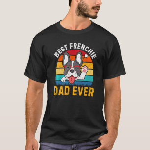 Mannen Retro Frenchie T-shirt