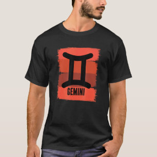 Mannen Retro Gemini Seizoen Juni Verjaardag Mei Ko T-shirt
