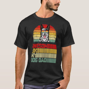 Mannen Retro Geweldige als mijn Australische vang T-shirt