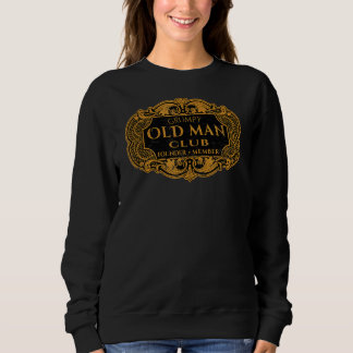 Mannen Retro Grumpy Old Man Club Trui