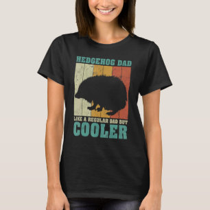 Mannen  retro hedelpap als gewone vader t-shirt