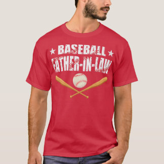Mannen Retro honkbal MannenInLaw Baseball Lover T-shirt
