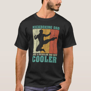 Mannen Retro Kickboxing pa als een gewone D T-shirt
