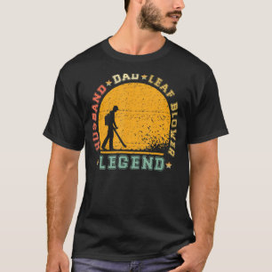 Mannen Retro Man Papa Leaf Blower Legend T-shirt