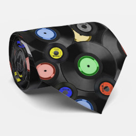 Mannen Retro Records Stropdas