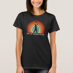 Mannen Retro Stijl Vintage Beste Bijl Werpen Vader T-shirt
