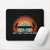 Mannen Retro Style  Beste Tennis Pap Eve Muismat (Met muis)