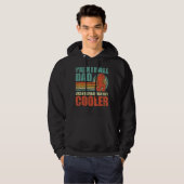 Mannen Retro Style Paintball Papa vaders da Hoodie (Voorkant volledig)