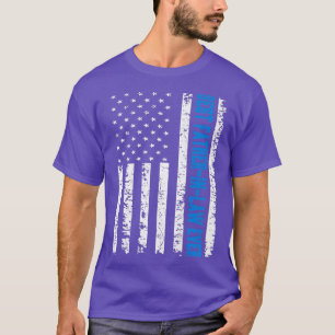 Mannen retro US Best FatherInLaw, vanaf 4 juli Fa T-shirt