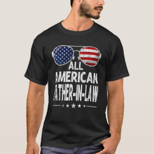 Mannen Retro Vaderdag Alle Amerikaanse priester in T-shirt