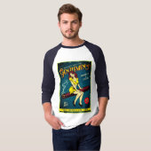 MANNEN | RETRO | WHISKEY & CIGARS | T-SHIRT (Voorkant volledig)