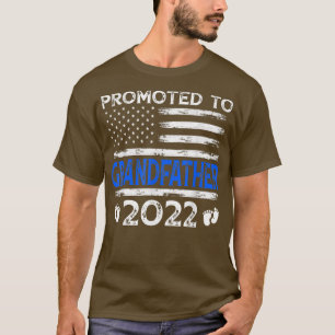 Mannen retroflector naar grootvader 2022 Vlag F va T-shirt