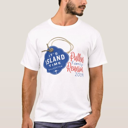 Mannen Reunion T-Shirt (Voorkant)