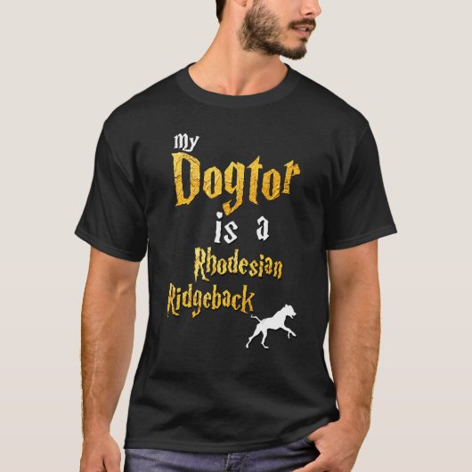 Mannen Rhodezische Ridgeback Rhodezische Ridgeback T-shirt (Voorkant)