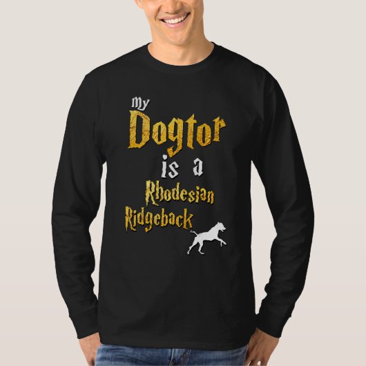 Mannen Rhodezische Ridgeback Rhodezische Ridgeback T-shirt (Voorkant)