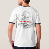 MANNEN RING T, DEMON-SPIERCARS T-SHIRT (Achterkant volledig)