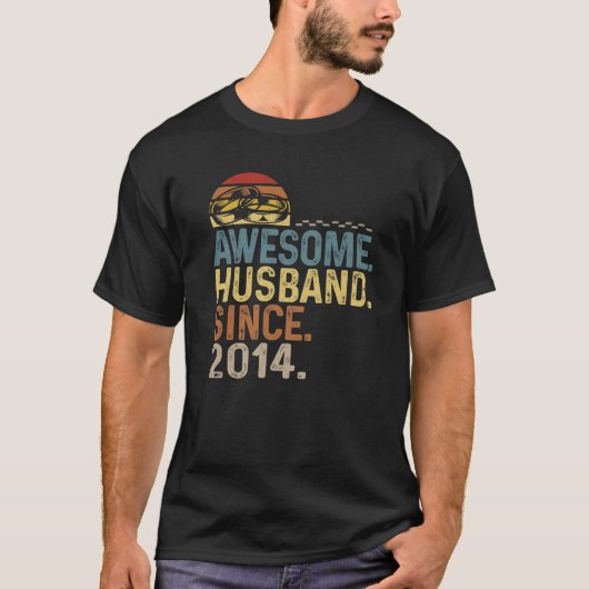 Mannen  Ringen Wedding Jubileum Geweldige T-shirt (Voorkant)