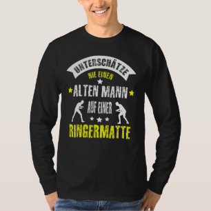 Mannen Ringer Ring Motief Ring Mat Idee 1 T-shirt