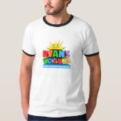 Mannen Ringer T-shirt (Voorkant)