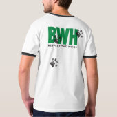 Mannen Ringer t-shirt (Achterkant volledig)