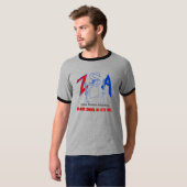 Mannen Ringer T-shirt (Voorkant volledig)
