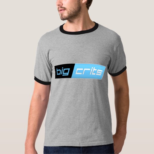 Mannen Ringer T T-shirt (Voorkant)