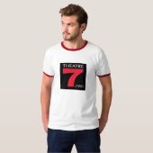 Mannen Ringer T T-shirt (Voorkant volledig)