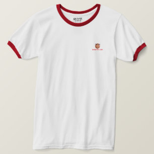 mannen Ringer Tshirt Cool Eco Style Design