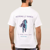Mannen RLTR-shirt (laadpaard) T-shirt (Achterkant)