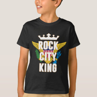 Mannen Rock City King St. Thomas Verenigde Staten  T-shirt