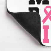 Mannen Rock Roze Borstkanker Bewustzijn Muismat (Hoek)