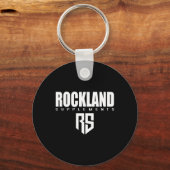 Mannen Rockland Supplementen Gym Fitness Workout B Sleutelhanger (Voorkant)