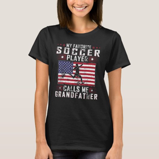 Mannen roept mijn favoriete voetballer me op t-shirt (Voorkant)