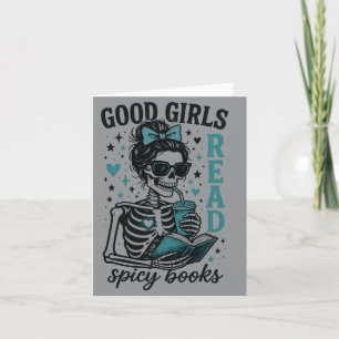 Mannen Romance Lezer Goede Meisjes Lezen Pikante B Kaart