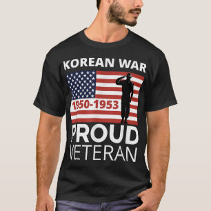 Mannen Rond-Koreaanse oorlogsveteraan - Gift voor T-shirt