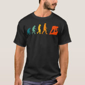 Mannen Roofer Evolution Retro House bouwt  T-shirt (Voorkant)