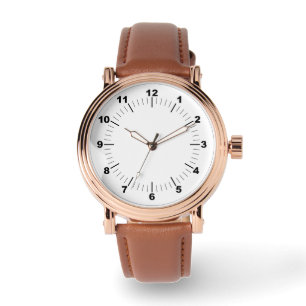 Mannen Roos Gold - Aangepast (afbeelding/tekst toe Horloge