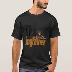 Mannen Rottweiler Dog Pap Dogfather Doga Papa Fath T-shirt