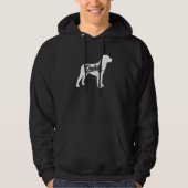 Mannen rottweiler Papa Dog eigenaar papa vaders va Hoodie (Voorkant)