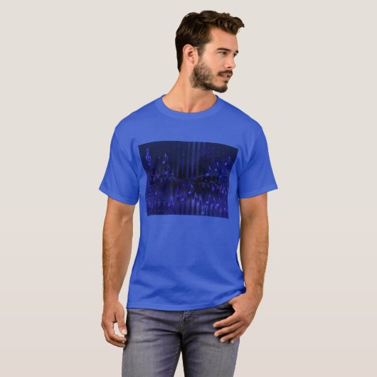 Mannen - Royal Blue T-Shirt - concerthal (Voorkant volledig)