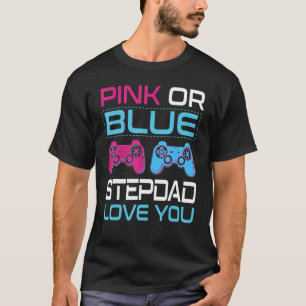 Mannen roze of blauw geslacht onthullen videogame  t-shirt