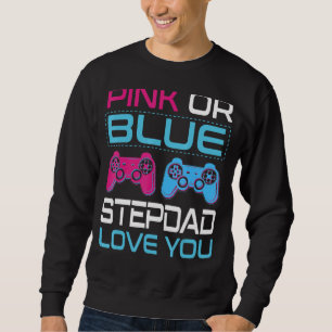 Mannen roze of blauw geslacht onthullen videogame trui