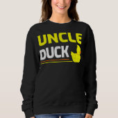 Mannen Rubber Duckling Duck Uncle Duck Father's Da Trui (Voorkant)