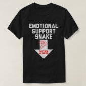 Mannen ruwe Humor ongeschikte emotionele ondersteu T-shirt (Design voorkant)