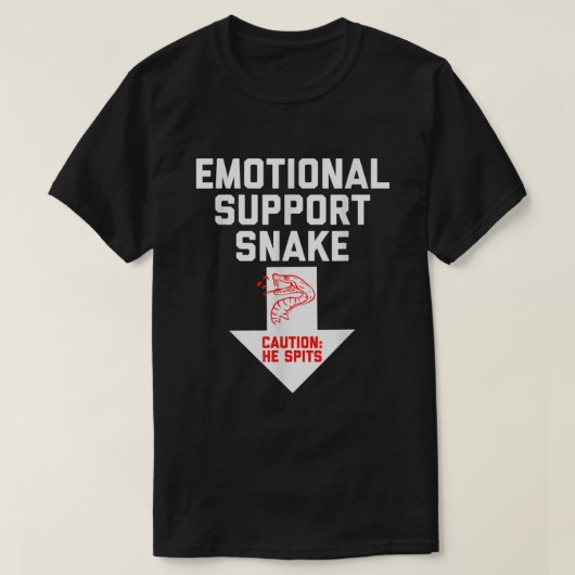 Mannen ruwe Humor ongeschikte emotionele ondersteu T-shirt (Design voorkant)